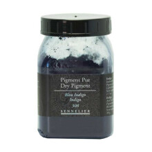 Pigmenttipulveri - Sennelier - Indigo Sininen - 200 ml:n purkki