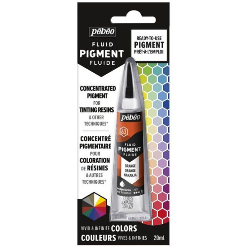 Pigmented resin dye - Orange - 20 ml