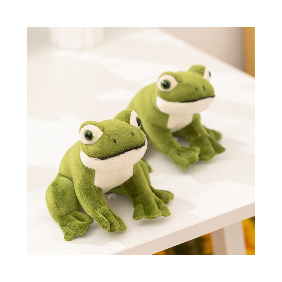 Plush Green Frog Toy Animal Stuffed Doll Bedroom Decoration Gifts Kids Cute-image-OPC-PJZNSJQ-NEW
