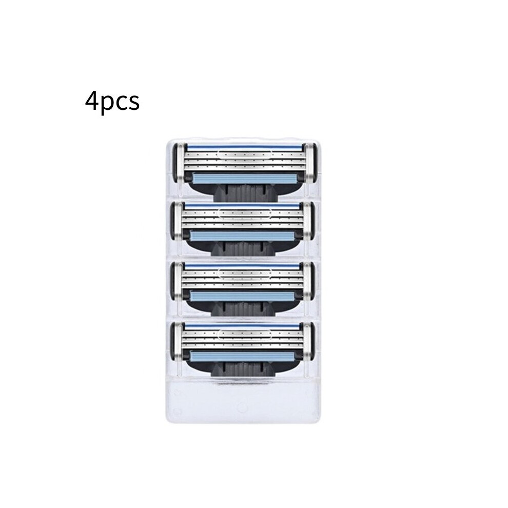 (Blade) Gillette Men Manual Three Layers Stainless Steel Razor Knife Quick Shave Holder-image-OPC-PJZP9QF-NEW