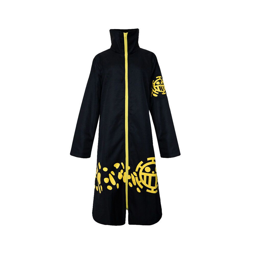 (Cloak,Xl)Cosplay Anime Una Pieza Trafalgar Ley Capa Pantalones Sombrero Halloween Disfraz Fiesta-image