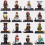 (8pcs A)8 pièces figurines pirates des Caraïbes puzzle sirène blocs de construction assemblés 4