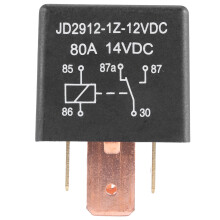 80A DC 12V 5-polig DIY-strömrelä Bil Lastbil Fordon