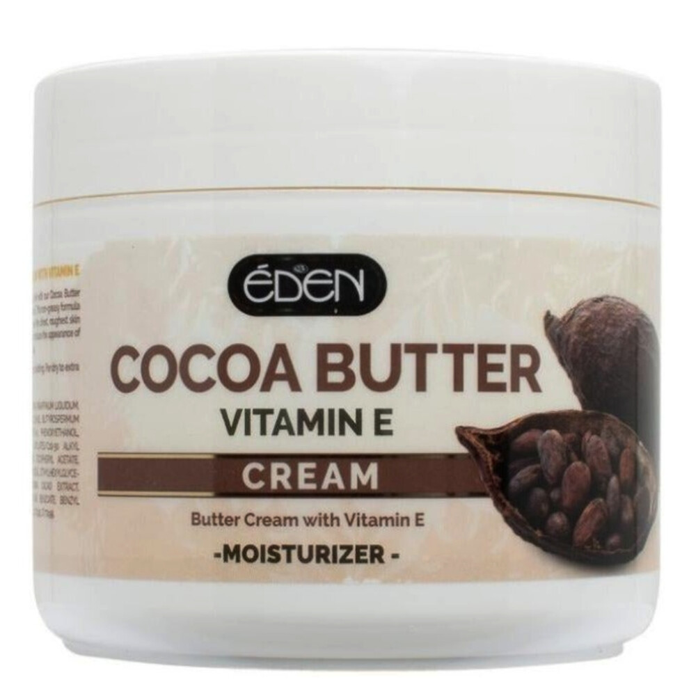 Eden Cocoa Butter |Nourishes and revitalizes dry and rough skin | Quick-absorbing and non-greasy formula - 500ml