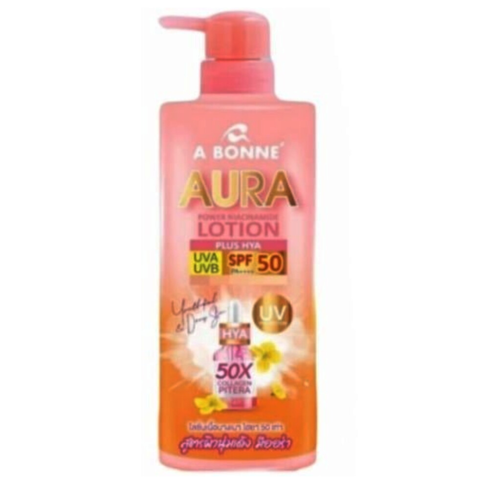 A BONNE Niacinamide Aura Essence Lotion With SPF 50 UV |moisturizing essence lotion, skin hydration lotion - 500ml