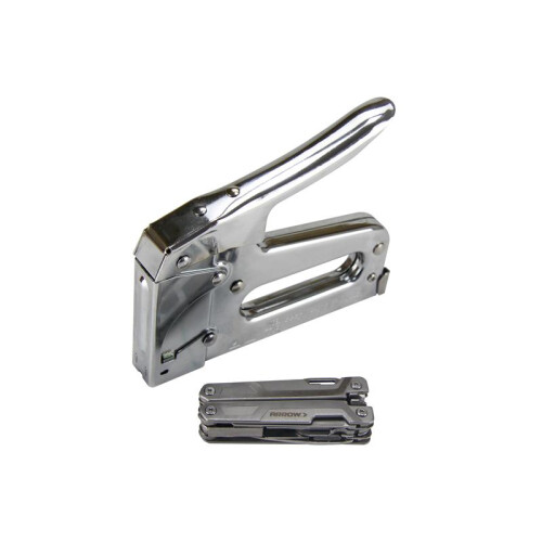 Arrow Arrow Arrow AT50 Staple Gun with FREE Multi Tool