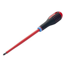 Bahco BE-8811S ERGO VDE Insulated Pozi Screwdriver PZ1 x 80mm BAHBE8811S