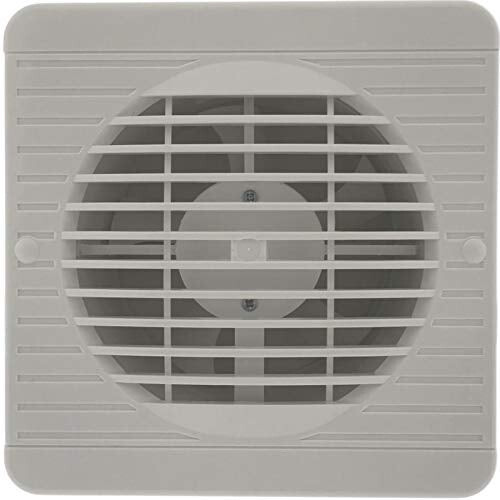 High-Performance 150mm In-Line Shower Fan Kit with Light and Timer