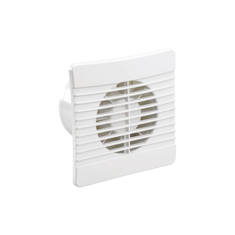 Airvent 100Mm Low Profile Axial Fan With Timer And Humidistat 5015135959425