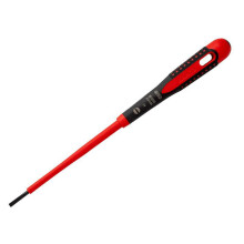 Bahco BE-8220S ERGO VDE Insulated Slotted Screwdriver 3.0 x 100mm BAHBE8220S