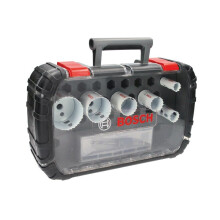 Bosch 9 Piece Progressor Holesaw Set Wood Metal 20 - 64mm Cobalt BIM + Case