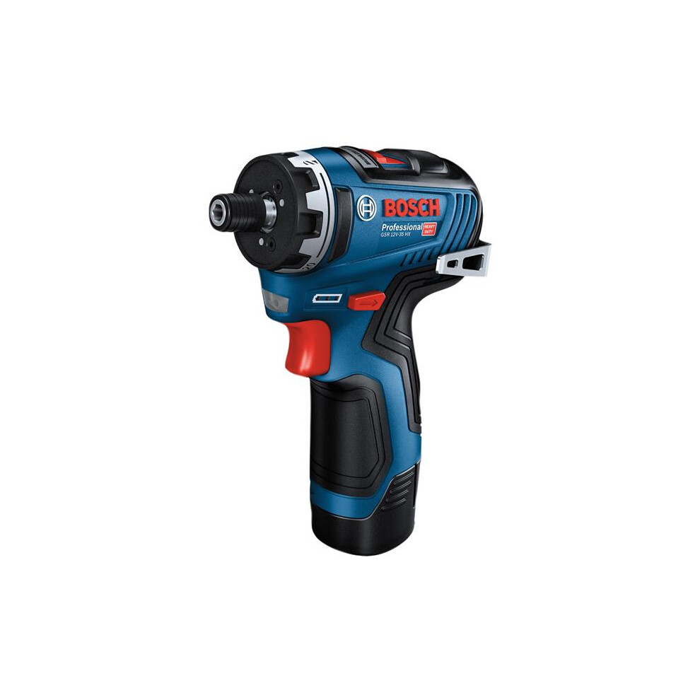 Bosch GSR 12V-35 HX Professional 12V Screwdriver with 2 x 3.0Ah Li-ion Batteries-image-OPC-PJZRHNQ-NEW