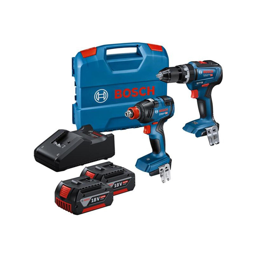 Bosch Gsb/Gdx B/L Twinpack 18V Twin Pack