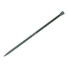 Bulldog Chisel and Point Crowbar - Heavy Duty 28mm x 1.5m for Prying and Levering
