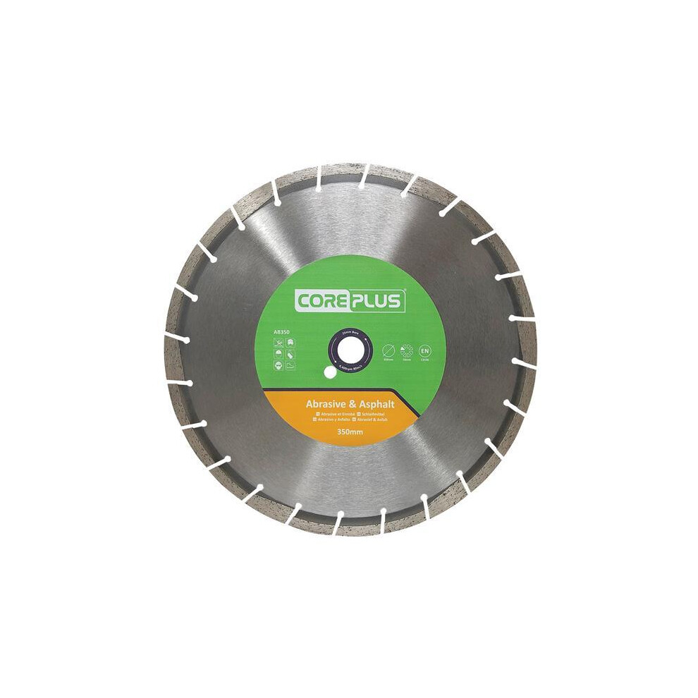 Coreplus Ab350 Abrasive & Asphalt Diamond Blade 350Mm 5028485214922