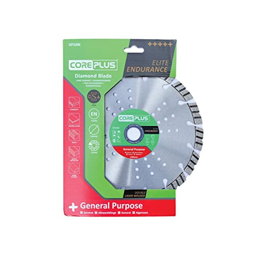 CorePlus AC230E Elite All Cut Multi-Material Diamond Blade 230mm 2