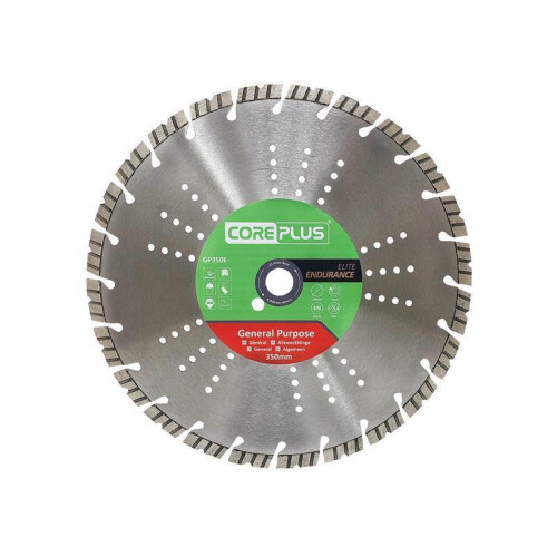 CorePlus CORDBGP350E GP350E Elite General-Purpose Diamond Blade 350mm CORDBGP350E 1