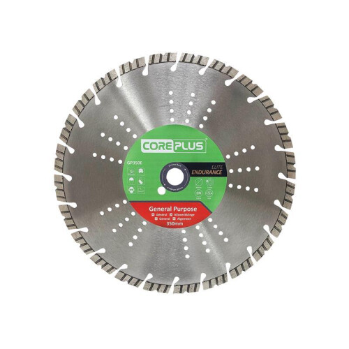 CorePlus CORDBGP350E GP350E Elite General-Purpose Diamond Blade 350mm CORDBGP350E