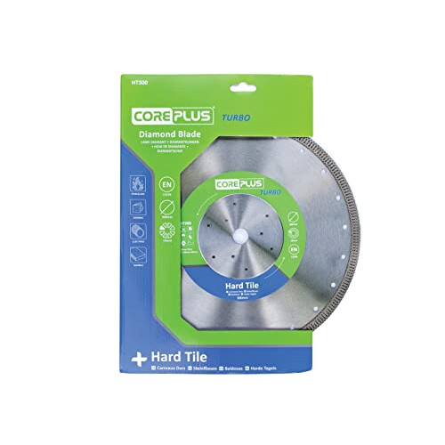 CorePlus HT300 Hard Tile Turbo Diamond Blade 300mm 2