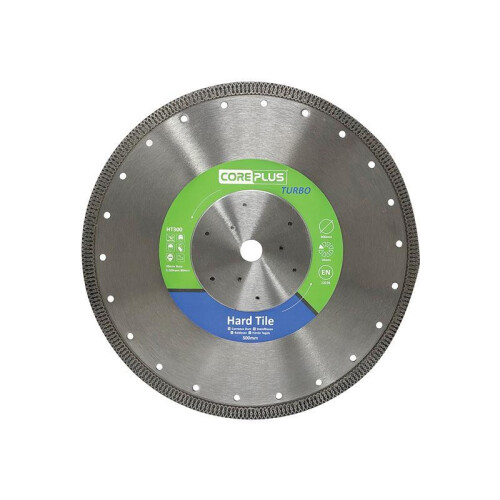 CorePlus HT300 Hard Tile Turbo Diamond Blade 300mm