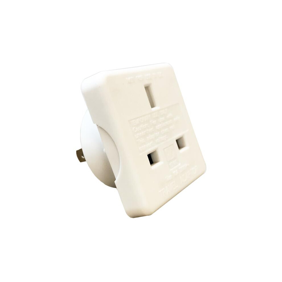 Universal Travel Adaptor For Uk Visitors To Usa - 10A Power Plug 5050423027707