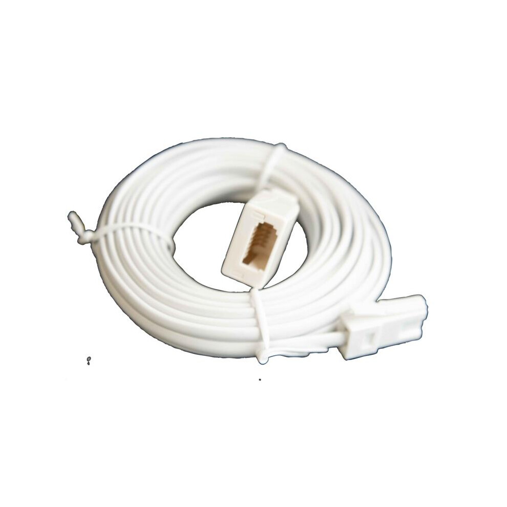 Premium 5M Telephone Extension Lead For Bt Sockets - Enhance Connectivity 5012292272046