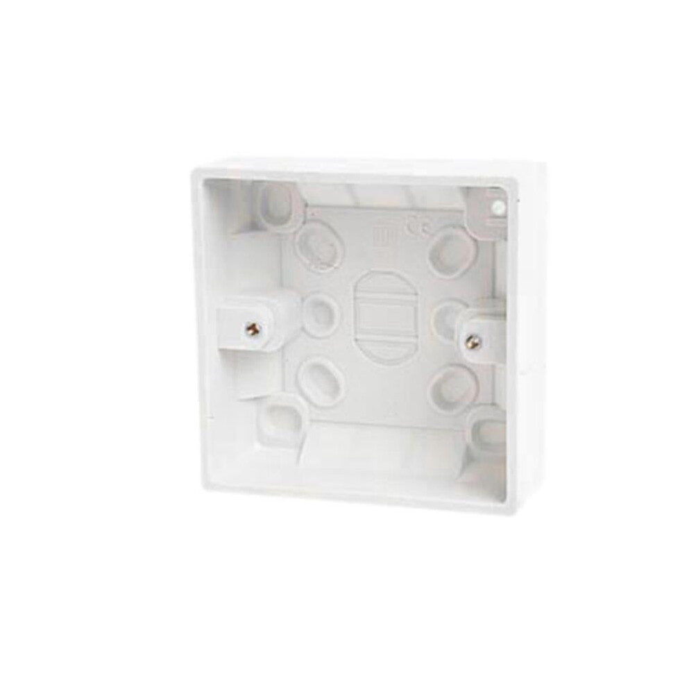 Dencon 1-Gang Pattress Box 28/32Mm For Reliable Electrical Installations 5012292188996