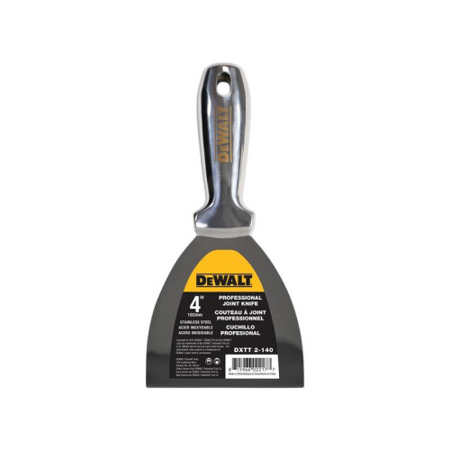 DeWalt Stainless Steel Jointing/Filling Knife 100mm (4in)