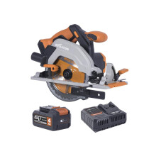 Evolution 066-0001A R165CCS-Li EXT Circular Saw 18V 1 x 4.0Ah Li-ion EVLR165CCS4