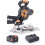 Evolution 088-0001A R185CMS-Li EXT Compound Mitre Saw 18V 1 x 4.0Ah Li-ion 2