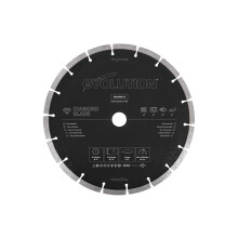 High-Performance Evolution Diamond Blade 255mm for Concrete and Masonry Cutting