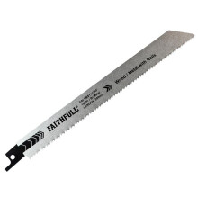 Faithfull - S1122HF Bi-Metal Sabre Saw Blade Demolition 200mm 10 TPI (Pack 5)