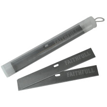 Faithfull Long Handle Scraper FAISCRA100LH Replacement Blade 5 Pack FAISCRA100BL