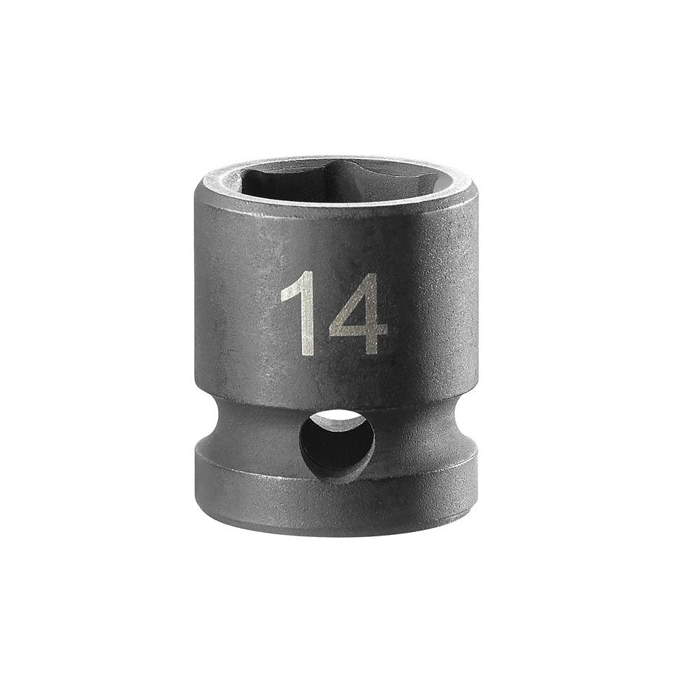 Facom 6-Point Stubby Impact Socket 1/2In Drive 14Mm