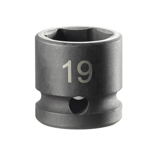 Facom Facom 6-Point Stubby Impact Socket 1/2in Drive 19mm