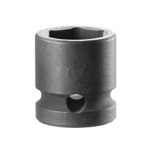 Facom NSS.18A 6-Point Stubby Impact Socket 1/2in Drive 18mm FCMNSS18A