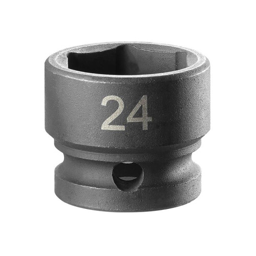 Facom Facom 6-Point Stubby Impact Socket 1/2in Drive 24mm