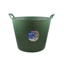 Faithfull Eco Flex Tub Bucket 25 litre - Recycled Green FAIECOFLXG25
