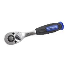 Faithfull 1/4in Drive Quick Release Ratchet Handle FAISOCRAT14Q