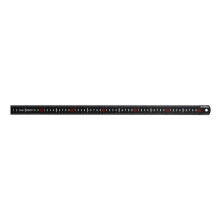 Faithfull Matt Black Stainless Steel Measuring Rule 600mm FAIRUL600MB