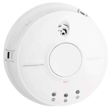 FireAngel CW1-PF-T Mains Carbon Monoxide Alarm with Battery Backup and Smart Features