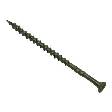 ForgeFix Spectre Advanced Deck PZ Compatible Screw CSK Green 5.0 x 100mm Box 100
