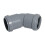 FloPlast Push Fit Waste 135' Obtuse Bend 40mm Grey 1