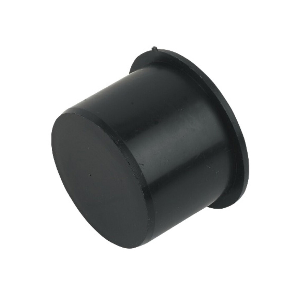 B&Q -  Black Push-Fit Waste Pipe Access Plug(Dia)40mm - Image 3