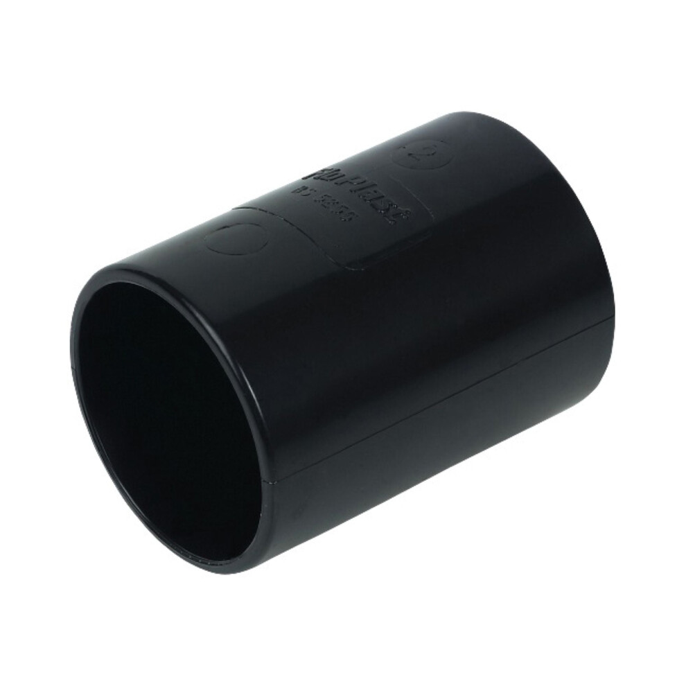 Floplast Abs Solvent Weld Coupling 32Mm Black 5055149913747