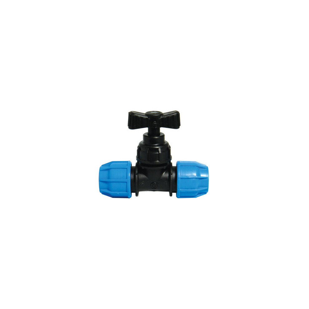 Floplast Plastic Stopcock 25Mm Mdpe 5055149950414