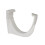 FloPlast Hi-Cap Fascia Bracket White 1
