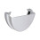 FloPlast Hi-Cap External Stop End White 1