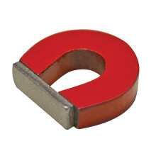 Faithfull 25mm Horseshoe Magnet with 2.2kg Pull Power for Science and Education
