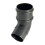 FloPlast Cast Iron Effect 68mm Round 112mm Degree Offset Bend (Pack of 2) 1